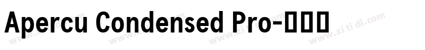 Apercu Condensed Pro字体转换